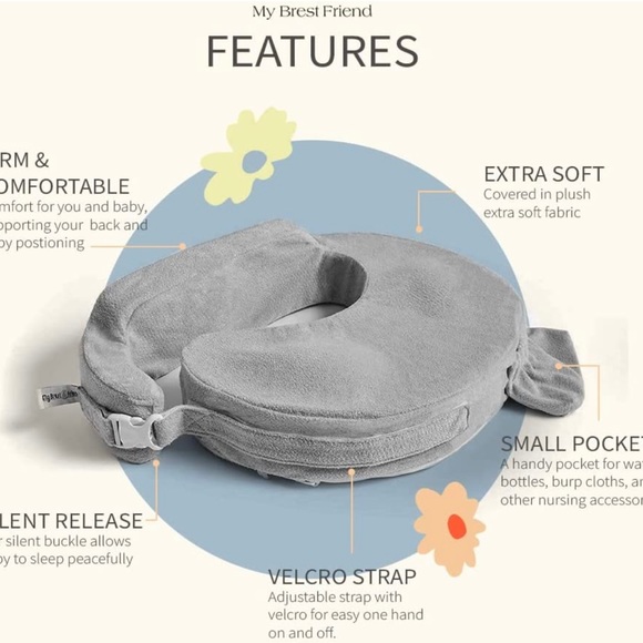 Boppy Other My Brest Friend Deluxe Nursing Pillow For Breastfeeding